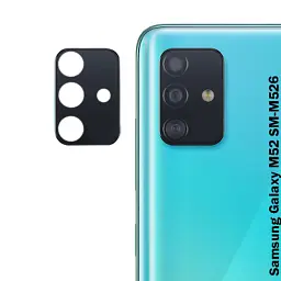 Скло захисне BeCover for camera Samsung Galaxy M52 SM-M526 Black (707030) (707030) - мініатюра 2