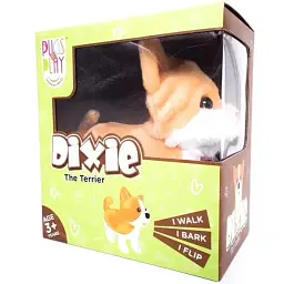 Интерактивная игрушка Pugs at Play Песик Dixie пластик 19х21х12 см