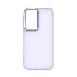 Противоударный чехол для Samsung Galaxy S24 FE 5G (SM-S721), Frame, фиолетовый, панель-накладка, термополиуретан TPU + поликарбонат PC, защита всего корпуса, защита кнопок и камеры, устойчив к деформациям, ArmorStandart (ARM89965)