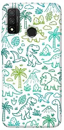 TPU чохол Demsky Dino pattern для Huawei P Smart (2020)