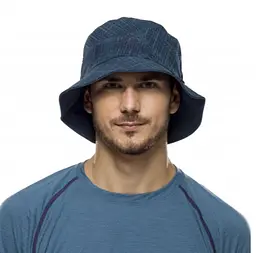 Панама Buff Trek Bucket Hat keled blue S/M Синій - мініатюра 3
