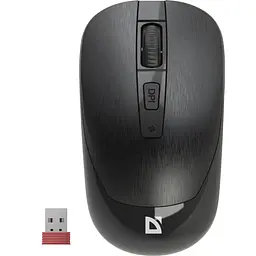 Мишка Defender Wave MM-995, бездротовий, 4 кн. до 1600 dpi, безшумна, чорна - мініатюра 7