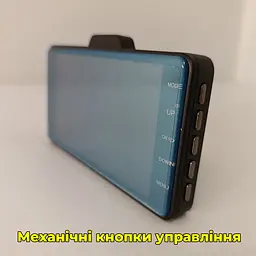 Відеореєстратор Дисплей 4.0 дюйма Dual Lens на 2 камери (спереду + ззаду) - мініатюра 5