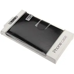 Чохол-книжка Toto Book Silicone Slide Universal Cover 5.6" (№3) Black - мініатюра 2