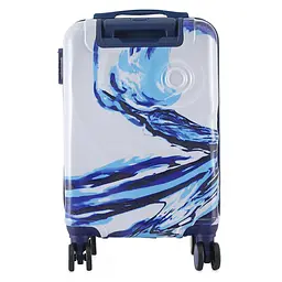 Валіза Semi Line 20" S White/Blue Print (T5653-1) - мініатюра 5