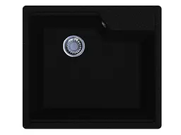 Кухонна мийка Miraggio Lisa 497x557 black 0002249, Чорний