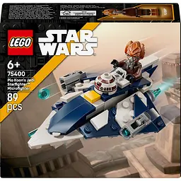 Конструктор LEGO Star Wars Джедайський зоряний мікровинищувач Пло Куна 89 деталей (75400)