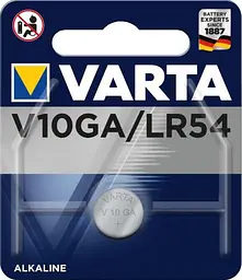 Батарейка V10GA/LR54, Varta, 1 шт, Blister (04274101401)