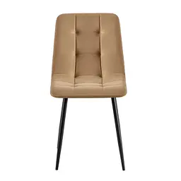 Стілець TED New Dark Beige Velvet - мініатюра 4