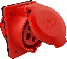 Розетка врізна 32А P5 IP44 3P+N+PE ГВ АСКО-УКРЕМ (A0080030006) - мініатюра 2