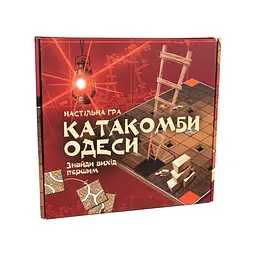 Настільна гра "Катакомби Одеси" розважальна Strateg 33,3х32х4,4 см det0010543 - мініатюра 2