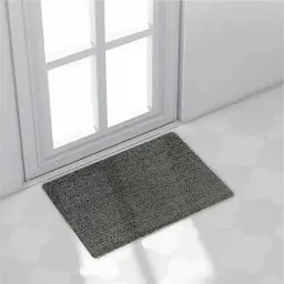 Дверний килимок Lovely Svi з петлевою щетиною розміром 40 x 60 для внутрішнього зовнішнього входу - Сірий (41022) - мініатюра 4