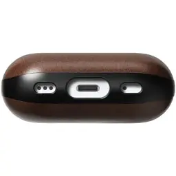 Чохол Nomad Modern Horween Leather Case шкіряний для Airpods Pro 2 покоління Rustic Brown - мініатюра 5