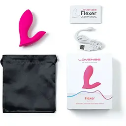 Смарт-вібратор у трусики Lovense Flexer - мініатюра 5