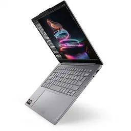 Ноутбук Lenovo Yoga Pro 7 14ASP9, (83HN002HRM), AMD Ryzen AI 9 365, 14.5inch, RAM 32GB, SSD 1TB, AMD Radeon 880M Graphics, No OS, Luna Gray - мініатюра 5