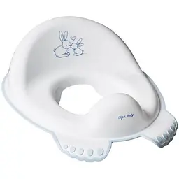 Накладка дитяча на сидіння унітазу Tega Baby Bunny white