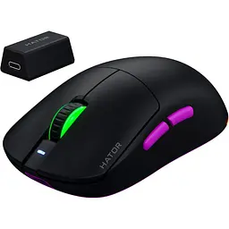 Bluetooth миша HATOR Quasar 3 ULTRA 8K HTM770 Black UA - мініатюра 2