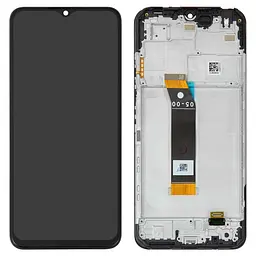 Дисплей Xiaomi Redmi 10 5G, чорний, з рамкою, Original (PRC)
