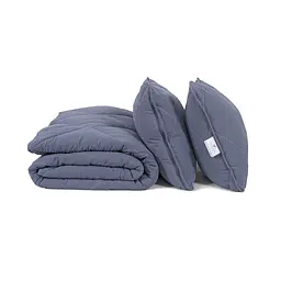 Набір ковдра з подушками Penelope - Colors in Comfort denim денім євро - мініатюра 9