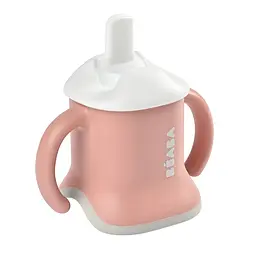 Поїльник Beaba 3 в 1 Evoluclip Training Cup 150 мл рожевий (913474) - мініатюра 4