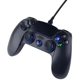 Геймпад джойстик Gembird JPD-PS4U-01 PS4/PC LED підсвітка і вібрація (1605000 / 367669) - мініатюра 2