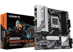 Материнська плата Gigabyte B650M GAMING PLUS WIFI (B650M GAMING PLUS WIFI Gigabyte.) (Socket AM5, AMD B650, Micro-ATX) - мініатюра 5
