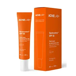 Крем-флюїд для шкіри, схильної до акне Spotcontrol SPF 50 Fluid cream for acne-prone skin ACNELAB+ 40 мл - мініатюра 8