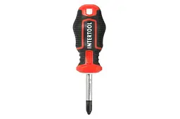 Викрутка хрестоподібна хрестова Intertool PH2 x 38 мм Storm VT-3419 - мініатюра 3