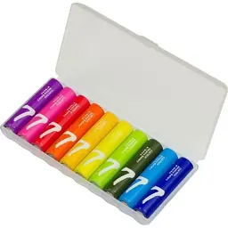 Батарейка CUKTECH AAA rainbow alkaline battery plastic case x 10 (CUKAAB07CNMX) - мініатюра 2