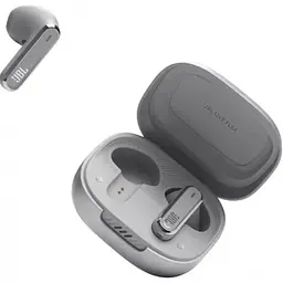Бездротові навушники JBL Live Flex Silver сріблясті (JBLLIVEFLEXSVR) - мініатюра 3