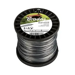 Волосінь для тримера Bradas RIPPER DUAL "коло" 2.7мм х 100м ZRO27100S