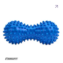 Масажний м'ячик EasyFit Goober з шипами синій - мініатюра 1