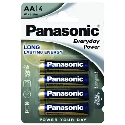 Батарейка Panasonic AA EVERYDAY POWER х 4 (LR6REE/4BP)
