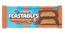 Шоколадні цукерки Feastables MrBeast Peanut Butter Cups 40г