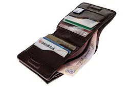 Портмоне чоловіче Lettera GRANDE PELLE 10х10х2 см acs0032114 - мініатюра 6