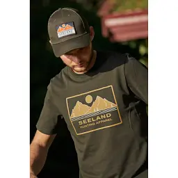 Футболка Seeland Kestrel T-shirt XL Коричневий - мініатюра 5