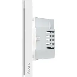Розумний вимикач Aqara Smart Wall Switch H1 White (без нейтралі, 1 клавіша) (WS-EUK01) Global EU [70169] - мініатюра 2