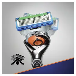 Станок для гоління чоловічий Gillette Fusion5 ProGlide Flexball з 1 змінним картриджем - мініатюра 10