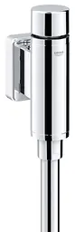 Змивний пристрій для пісуару натискний Grohe Rondo 37339000, Хром
