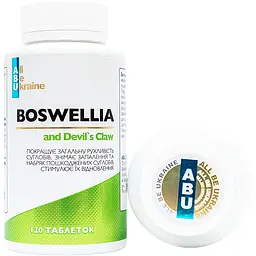 Рослинний комплекс All be Ukraine Boswellia and Devil's Claw для суглобів 120 капсул (ABU-01030) - мініатюра 4