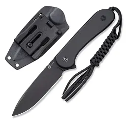 Ніж Civivi Fixed Blade Elementum Black Blade G10 (C2105A) - мініатюра 5