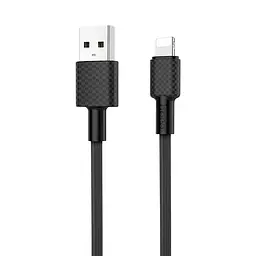 USB Cable Hoco X29 Superior Lightning Black 1m