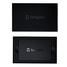 Криптогаманець Tangem Wallet 2.0 набір з 3 карток Black (TG128X3-B) - мініатюра 6