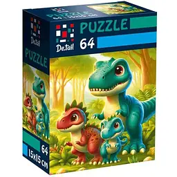 Пазли VLADI TOYS Веселі динозаврики DT1234-21