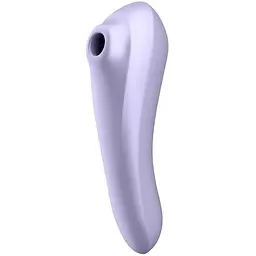 Смарт-вібратор та вакуумний стимулятор 2в1 Satisfyer Dual Pleasure Mauve - мініатюра 4