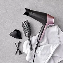 Фен Remington Curl & Straight Confidence D5706 чорно-бежевий - мініатюра 11