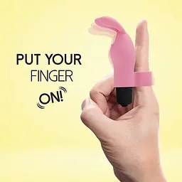 Вібратор на палець FeelzToys Magic Finger 10 см (рожевий) - мініатюра 4