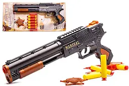 Іграшковий пістолет Marshal стріляє м'якими поролоновими кулями 915 Golden Gun