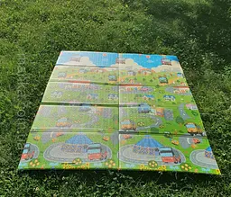 Килимок ігровий (ТЕРМО) 2-х сторонній B-60026 180х150х0.8см - мініатюра 3