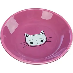 Миска Trixie плоска керамічна для котів 0,2 л d 14 см